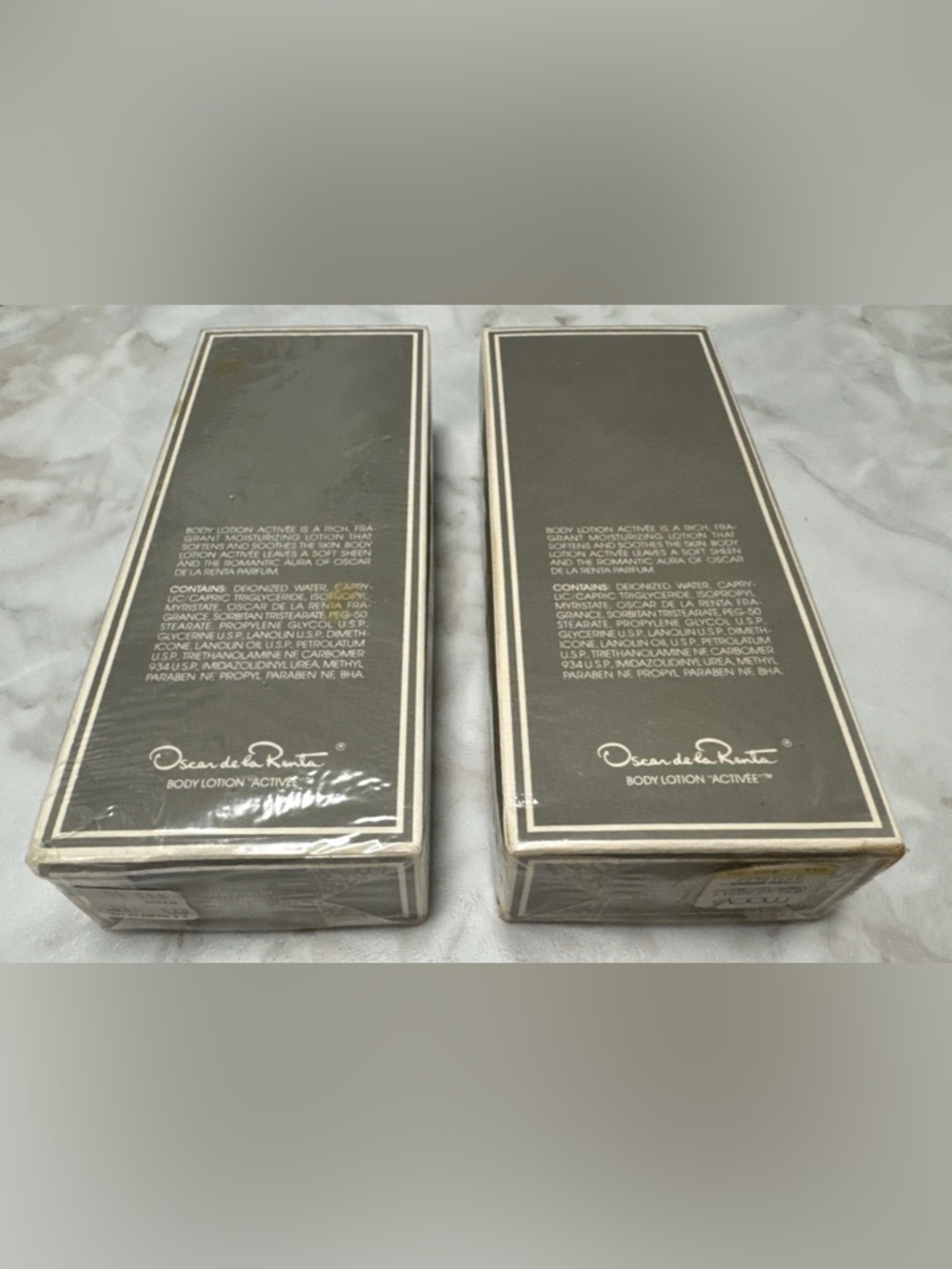 Vintage Oscar de la Renta for Women Body Lotion Activee 7oz SEALED NEW NOS 80s - Picture 7 of 13